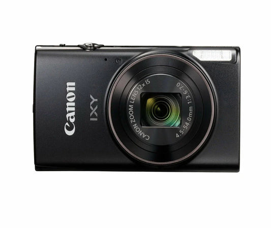 Canon IXY 650 20.2MP 12x Optical Zoom Compact Digital Camera – Black (Brand New)
