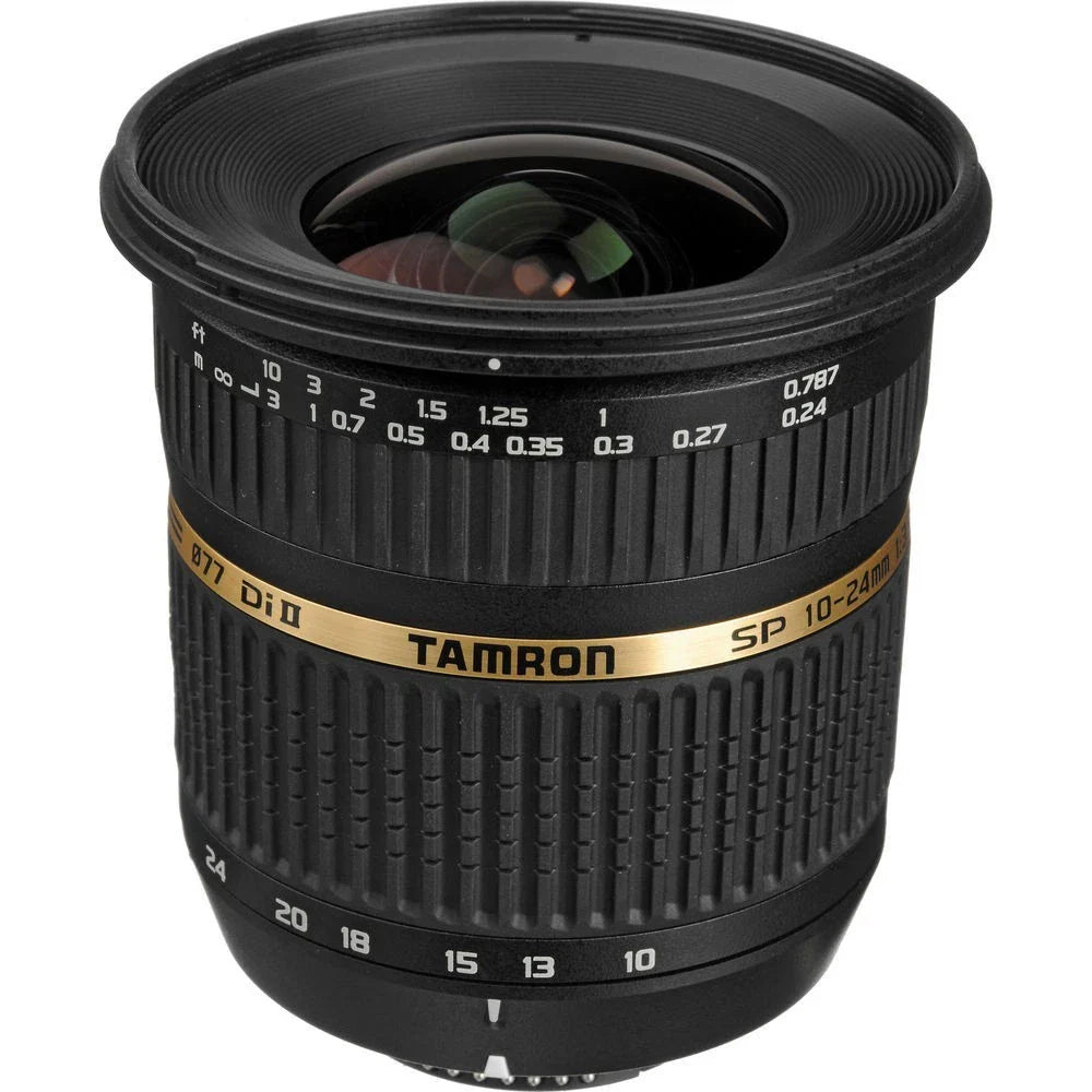 Tamron SP 10-24mm f/3.5-4.5 Di-II Aspherical Ultra-Wide Zoom Lens for Nikon F-Mount – Brand New