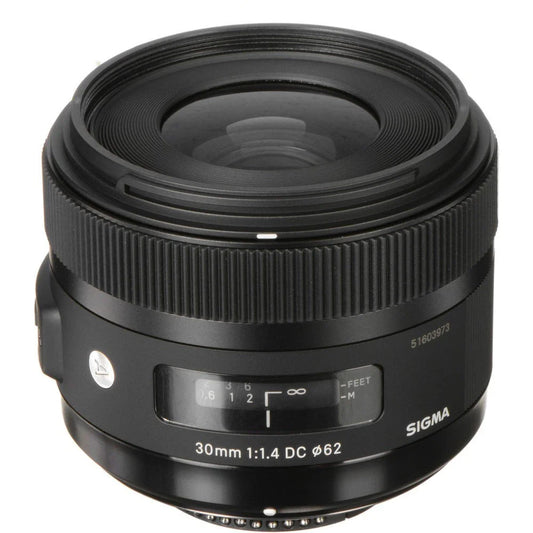 Sigma 30mm f/1.4 DC HSM Art Prime Lens for Nikon F-Mount – Brand New