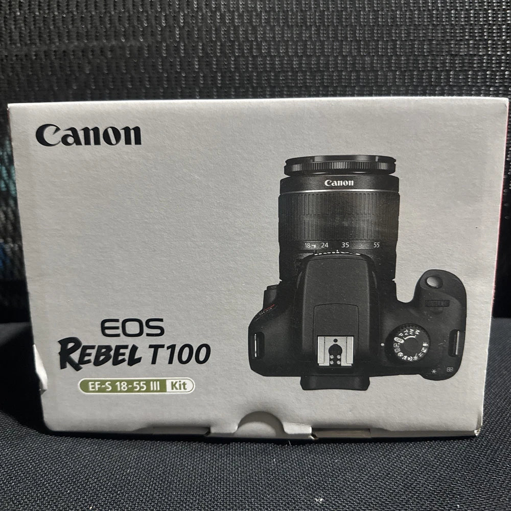 Canon EOS Rebel T100 (EOS 4000D) 18MP APS-C DSLR Camera – Brand New