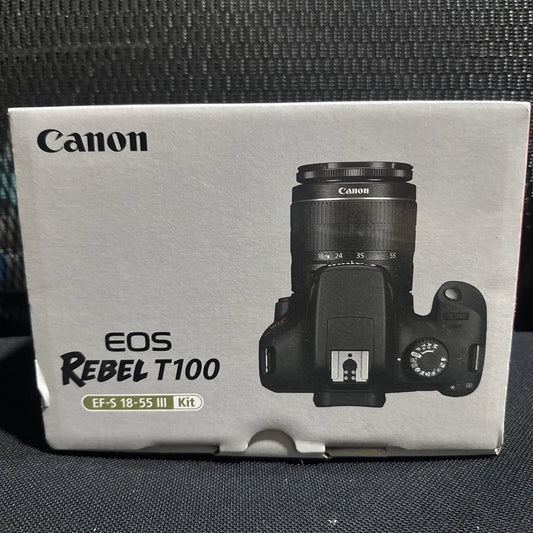 Canon EOS Rebel T100 (EOS 4000D) 18MP APS-C DSLR Camera – Brand New