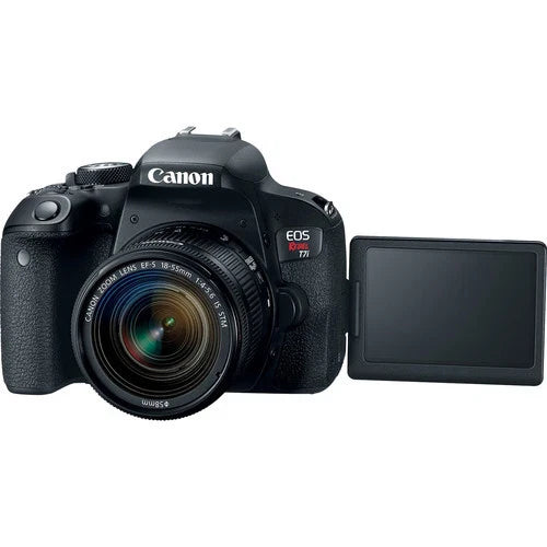 Canon EOS Rebel T7i (800D) 24.2MP DSLR Camera with EF-S 18-55mm IS STM Lens – Brand New