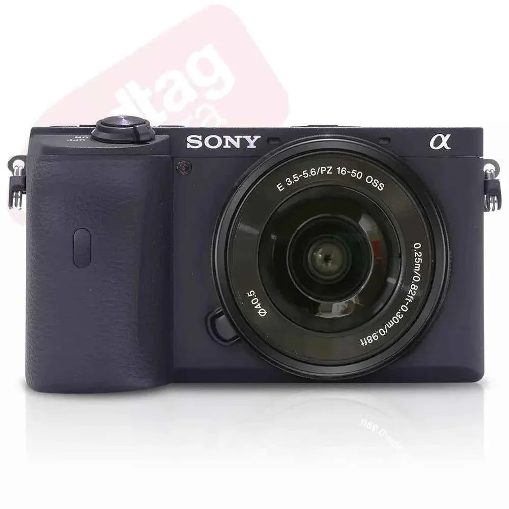 Sony α6600 24.2MP APS - C Mirrorless Camera + 16 - 50mm Lens Kit - Black - lucycamera