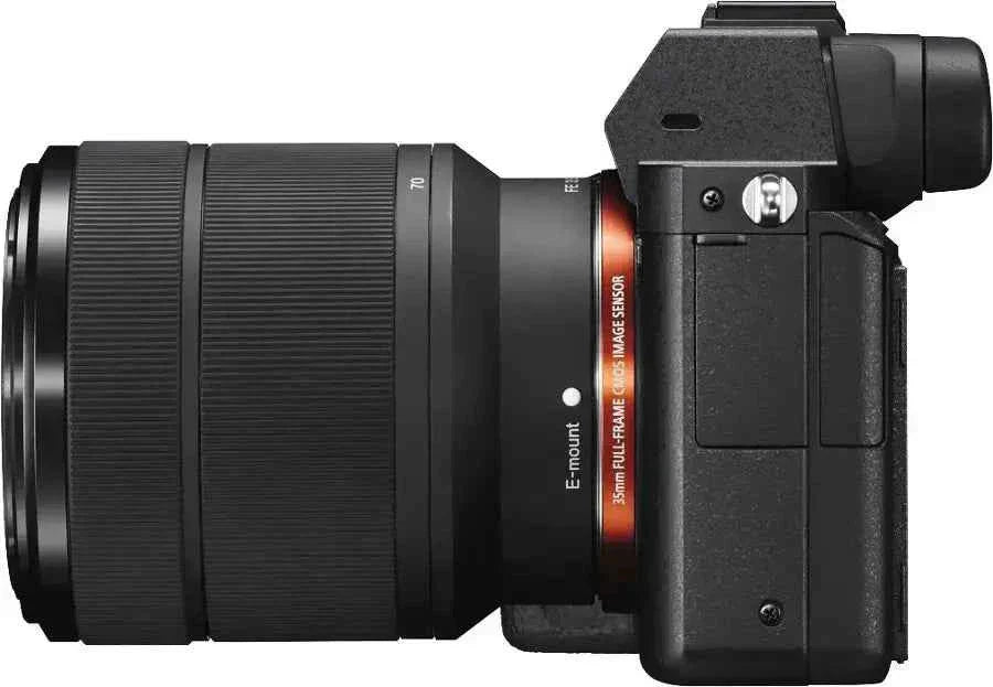 Sony α7 II 24.3MP Full - Frame Mirrorless Camera + 28 - 70mm Lens Kit - Black - lucycamera