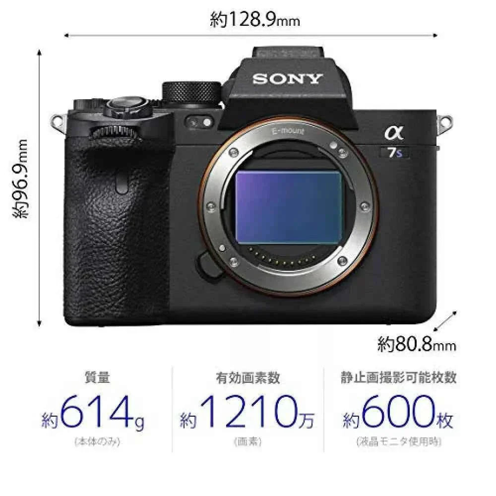 Sony α7S III 12.1MP Full - Frame Mirrorless Camera Body Only (ILCE7SM3) - lucycamera