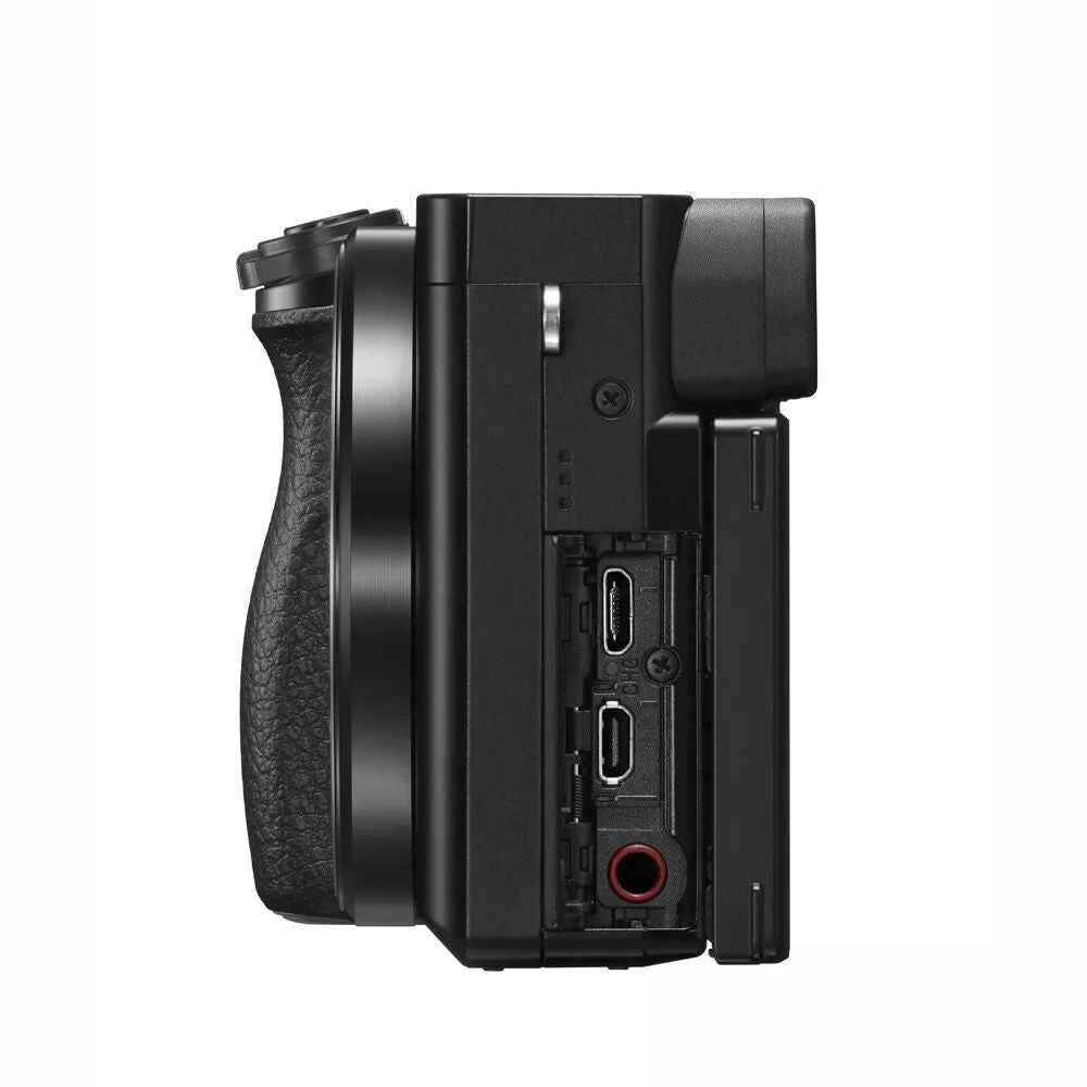 Sony Alpha a6100 24.2MP APS - C Mirrorless Camera Body Only - Black - lucycamera