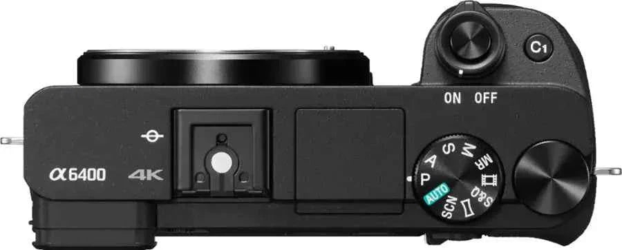 Sony Alpha a6400 24.2MP APS - C Mirrorless Camera Body Only - Black - lucycamera