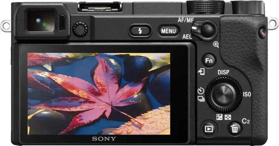 Sony Alpha a6400 24.2MP APS - C Mirrorless Camera Body Only - Black - lucycamera