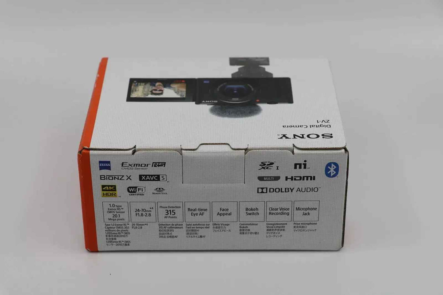 Sony ZV-1 20.1MP Compact Digital Camera for Content Creators and Vloggers - Black - Lucycamera