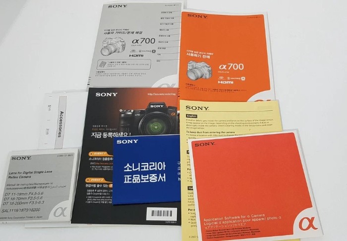 Picture of Sony Alpha A700K 12.2MP APS-C DSLR Camera with 18-70mm f/3.5-5.6 Lens Kit – Brand New