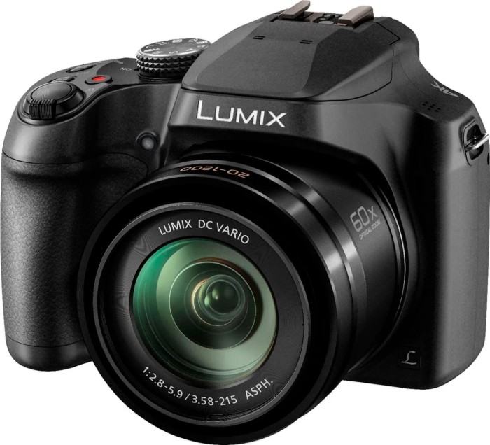Picture of Panasonic LUMIX FZ80D 18.1MP 60x Zoom Point & Shoot Digital Camera – Black (Brand New)