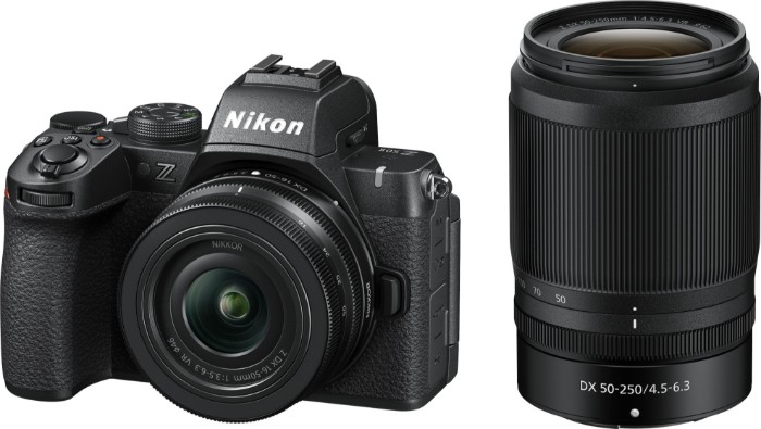 Picture of Nikon Z50 II Mirrorless Camera Two Lens Kit with 16-50mm & 50-250mm Lenses – Black (Brand New)
