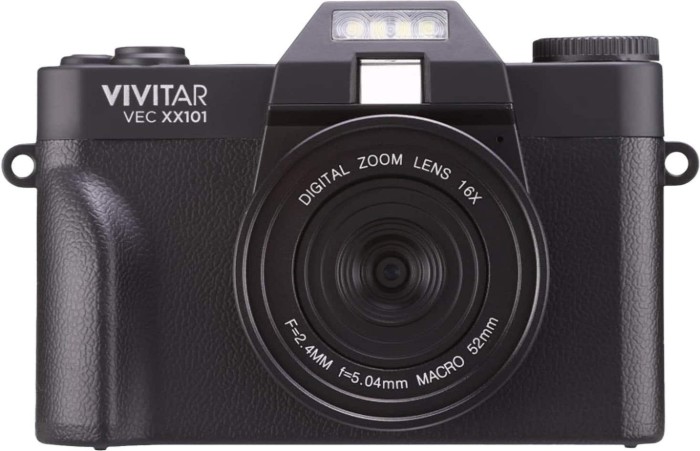 Picture of Vivitar VECXX101 4K Ultra HD Digital Camera – Black (Brand New)
