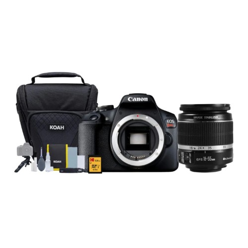 Picture of Canon EOS Rebel T7 DSLR Camera with EF-S 18-55mm F3.5-5.6 IS II Lens Kit – Black (Brand New)