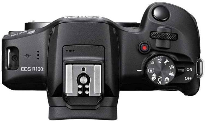 Picture of Canon EOS R100 24.1MP APS-C Mirrorless Camera + RF-S 18-45mm Lens Kit