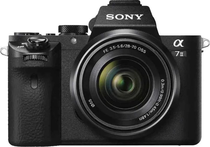 Picture of Sony α7 II 24.3MP Full-Frame Mirrorless Camera + 28-70mm Lens Kit - Black