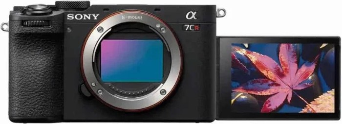 Picture of Sony α7CR 61MP Compact Full-Frame Mirrorless Camera Body Only - Black
