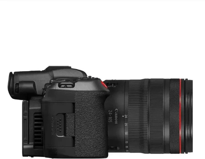 Picture of Canon EOS R5 C 45MP 8K Cinema Camera + RF 24-105mm f/4L Lens Kit - Black
