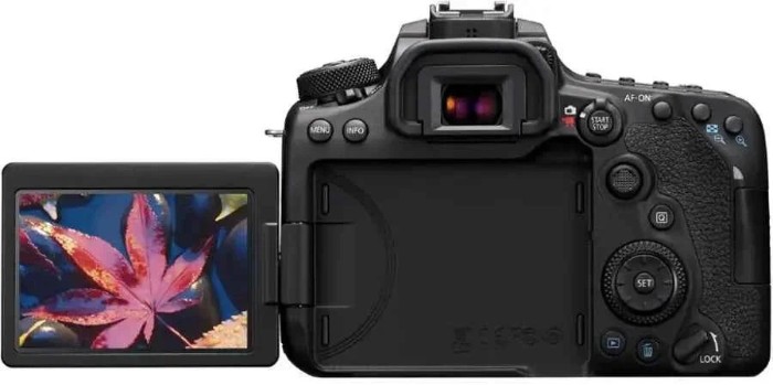Picture of Canon EOS 90D 32.5MP APS-C DSLR Camera Body Only - Black