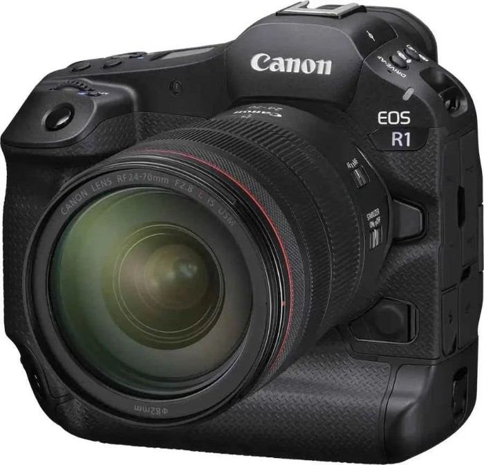 Picture of Canon EOS R1 24.2MP Full-Frame Flagship Mirrorless Camera Body - Black