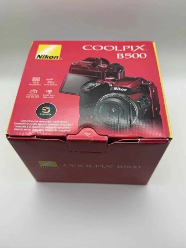 Picture of Nikon COOLPIX B500 16MP Bridge Camera - Red (40x Zoom, Full HD)