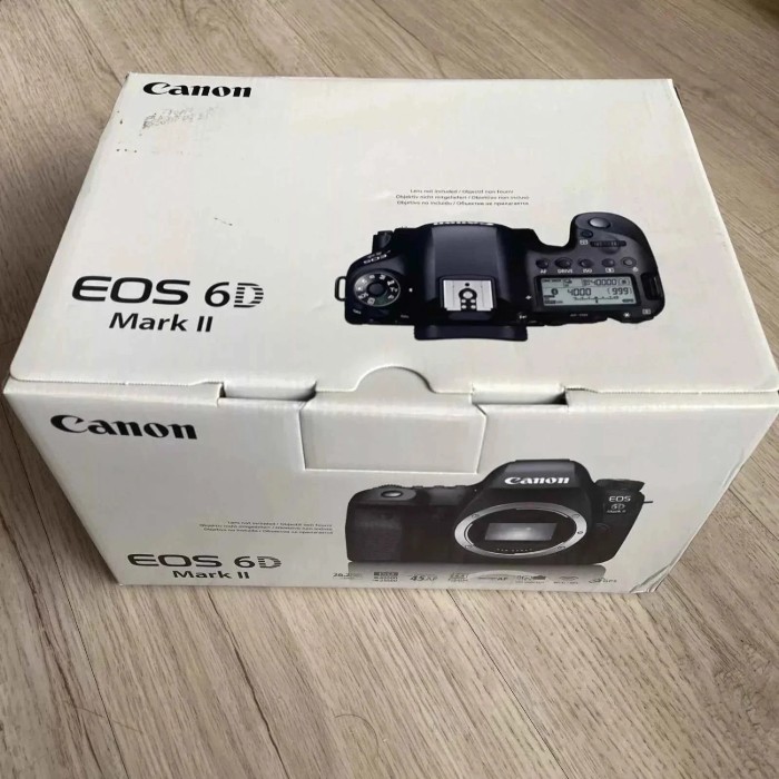 Picture of Canon EOS 6D Mark II 26.2MP Full-Frame DSLR Camera Body Only