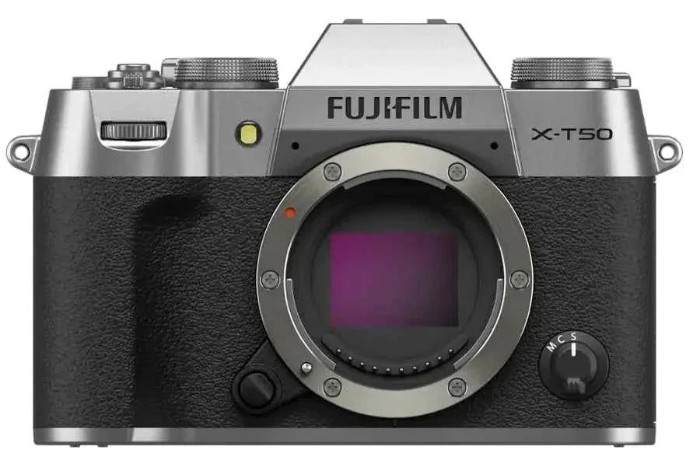 Picture of Fujifilm X-T50 40.2MP APS-C Mirrorless Camera Body Only - Silver