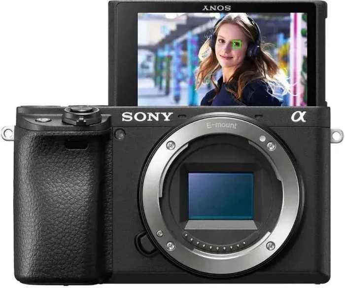 Picture of Sony Alpha a6400 24.2MP APS-C Mirrorless Camera Body Only - Black