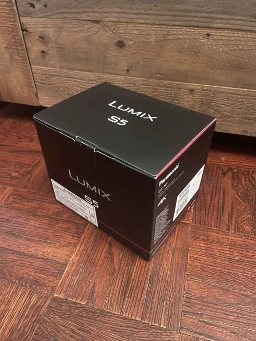 Picture of Panasonic LUMIX S5 24.2MP Full-Frame Mirrorless Camera Body Only - Black