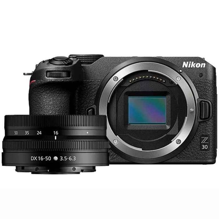 Picture of Nikon Z 30 20.9MP Mirrorless Vlog Camera with 16-50mm Lens - Black