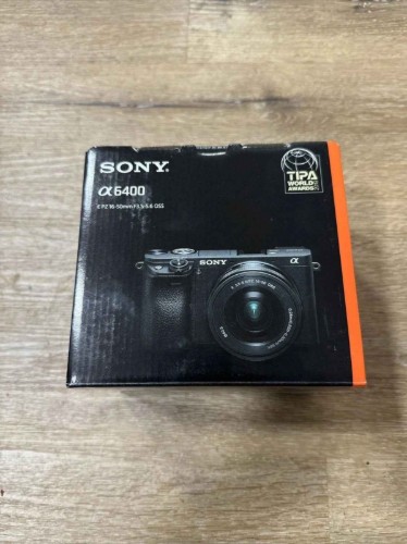 Picture of Sony Alpha a6400 24.2MP Mirrorless Camera with 16-50mm Lens - Black