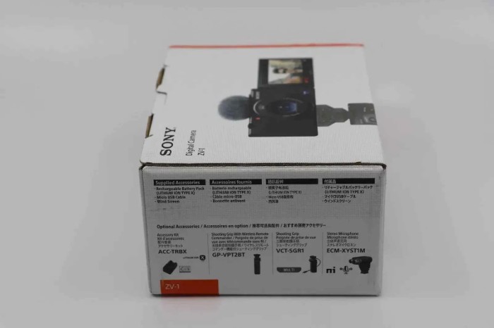 Picture of Sony ZV-1 20.1MP Compact Digital Camera for Content Creators and Vloggers - Black