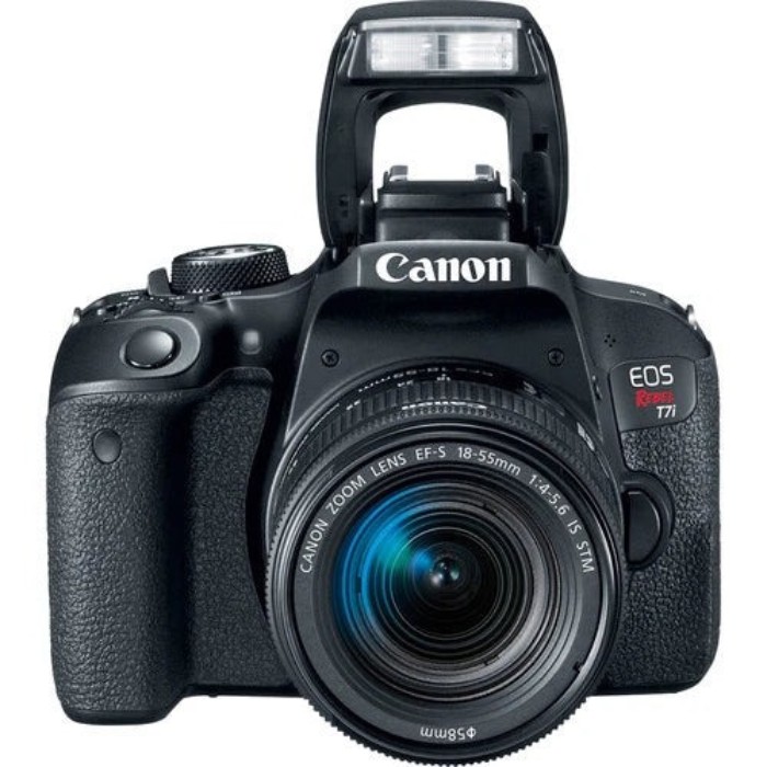 Picture of Canon EOS Rebel T7i (800D) 24.2MP DSLR Camera with EF-S 18-55mm IS STM Lens – Brand New