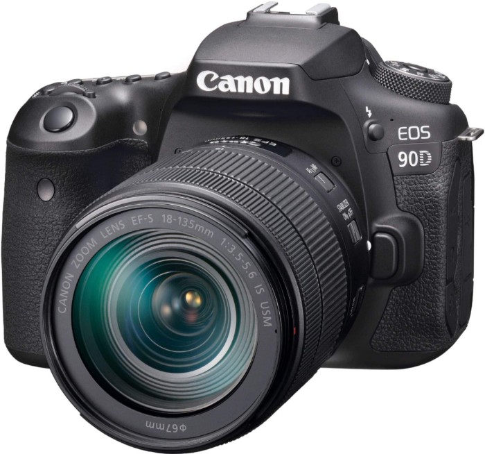 Picture of Canon EOS 90D DSLR Camera with EF-S 18-135mm Lens – Black (Brand New)