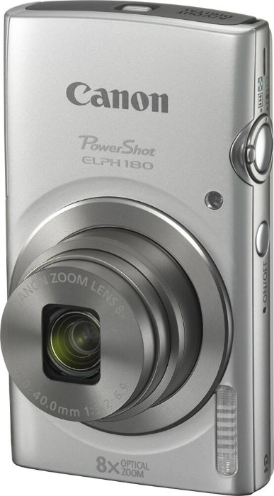 Picture of Canon PowerShot ELPH 180 20MP Digital Camera – Silver (Brand New)