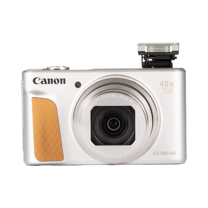 Picture of Canon PowerShot SX740 HS 20.3MP 40x Zoom Compact Digital Camera – Silver (Brand New)