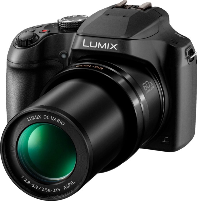 Picture of Panasonic LUMIX FZ80D 18.1MP 60x Zoom Point & Shoot Digital Camera – Black (Brand New)