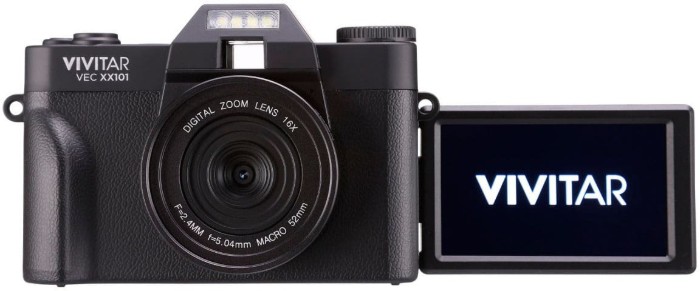 Picture of Vivitar VECXX101 4K Ultra HD Digital Camera – Black (Brand New)