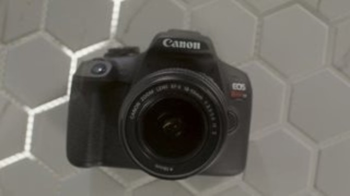 Picture of Canon EOS Rebel T7 DSLR Camera Two Lens Kit with EF-S 18-55mm & EF 75-300mm Lenses – Black (Brand New)