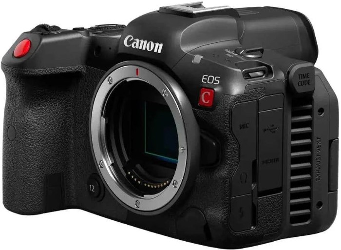Picture of Canon EOS R5 C 45MP 8K Cinema Camera + RF 24-105mm f/4L Lens Kit - Black
