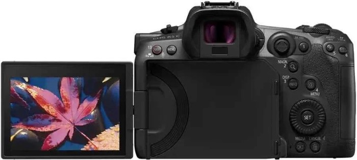 Picture of Canon EOS R5 C 45MP Full-Frame 8K Cinema Hybrid Camera Body - Black