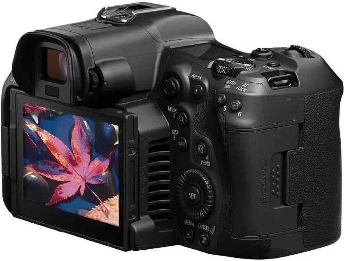 Picture of Canon EOS R5 C 45MP Full-Frame 8K Cinema Hybrid Camera Body - Black