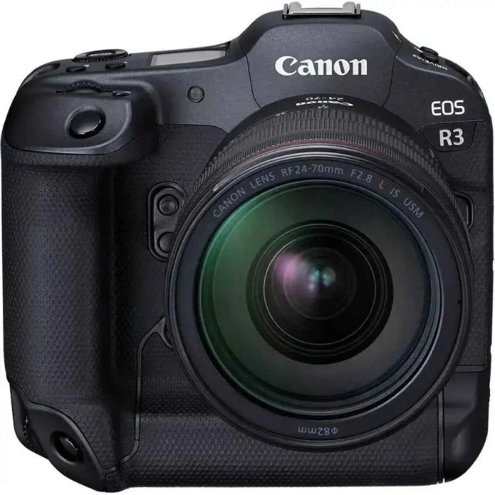 Picture of Canon EOS R3 24.1MP Full-Frame Mirrorless Camera Body Only - Black