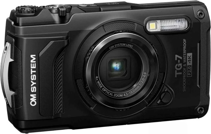Picture of OM SYSTEM Tough TG-7 12MP Waterproof Compact Camera - Black (4K)