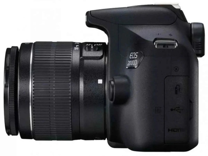 Picture of Canon EOS 2000D / Rebel T7 24.1MP DSLR Camera + 18-55mm Lens Kit