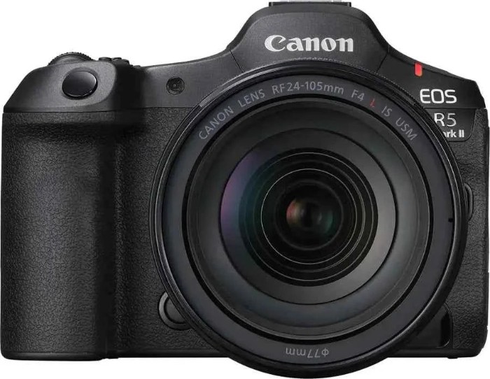 Picture of Canon EOS R5 Mark II 45MP Full-Frame Mirrorless Camera Body - Black
