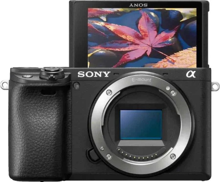 Picture of Sony Alpha a6400 24.2MP APS-C Mirrorless Camera Body Only - Black