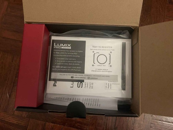 Picture of Panasonic LUMIX S5 24.2MP Full-Frame Mirrorless Camera Body Only - Black