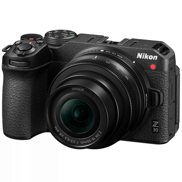 Picture of Nikon Z 30 20.9MP Mirrorless Vlog Camera with 16-50mm Lens - Black