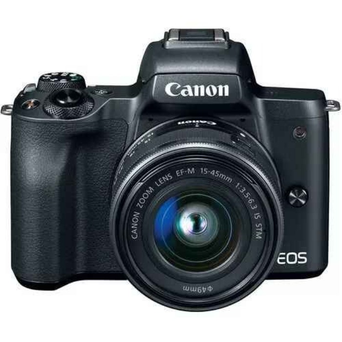 Picture of Canon EOS M50 24.1MP Mirrorless Camera with 15-45mm Lens - Black